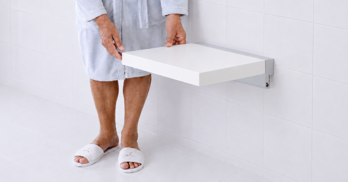 Sedile da doccia pieghevole: guida alla scelta